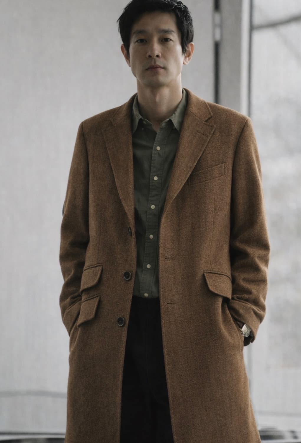 체스터필드 문 트위드 코트 100-105 상품이미지1