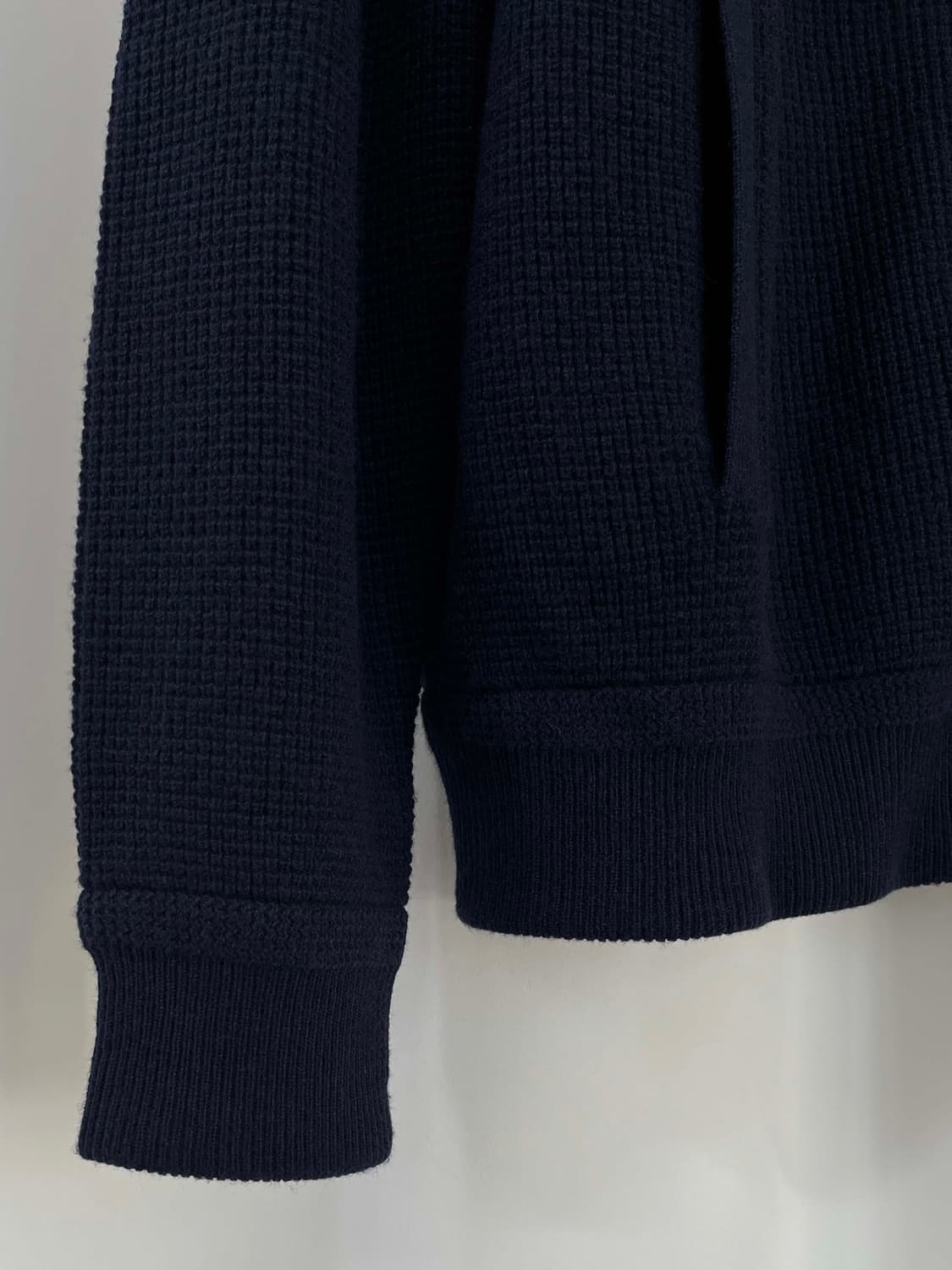 폴로 랄프로렌 메리노울 네이비 니트 가디건 풀집업 자켓 상품이미지6