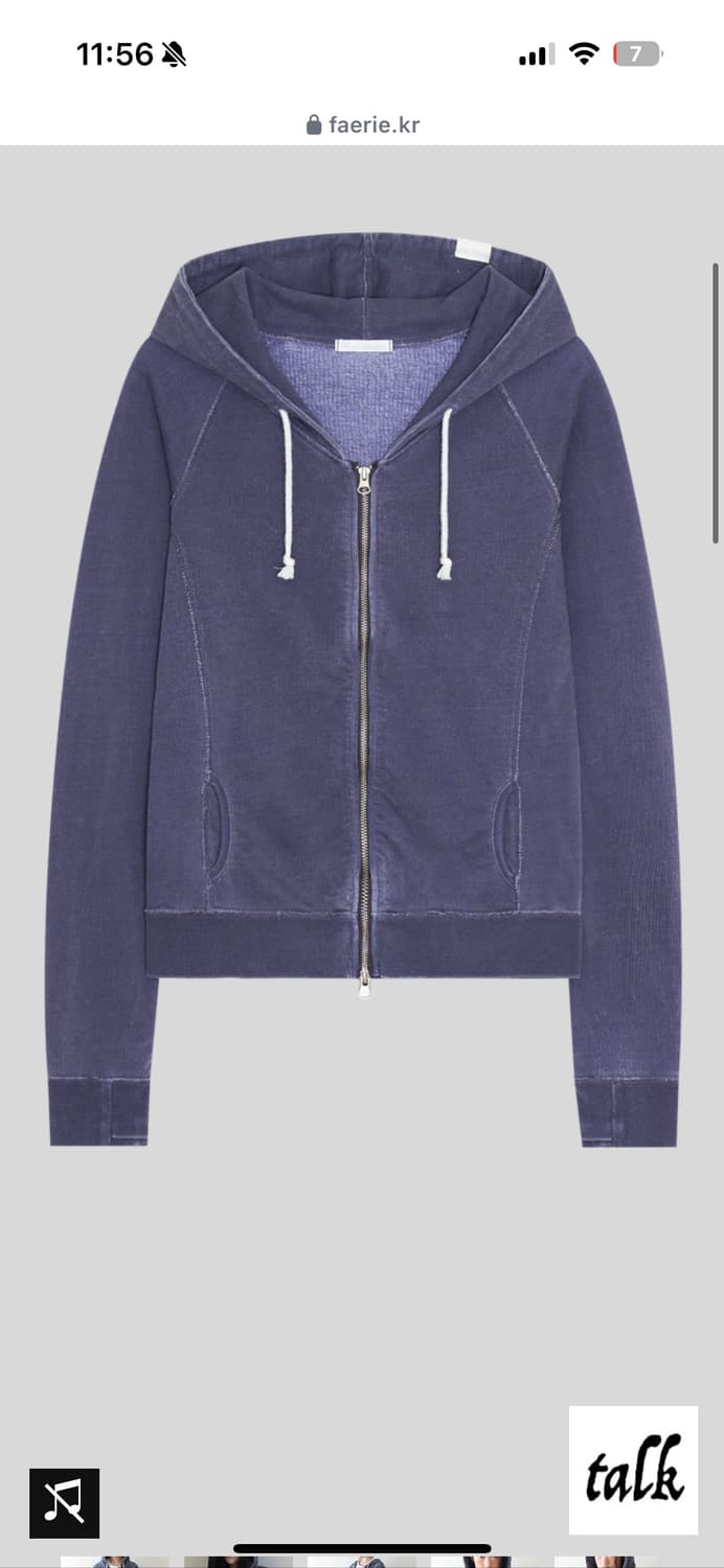 [fe.3] washed lily hoodie  상품이미지4