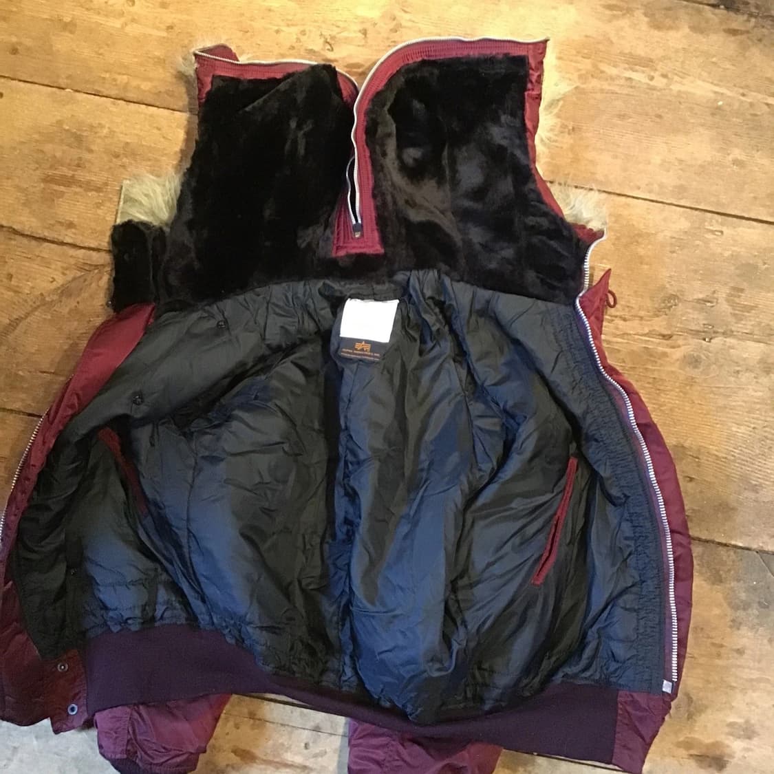  알파 인더스트리 N-2B 플라이트 파카 상품이미지4