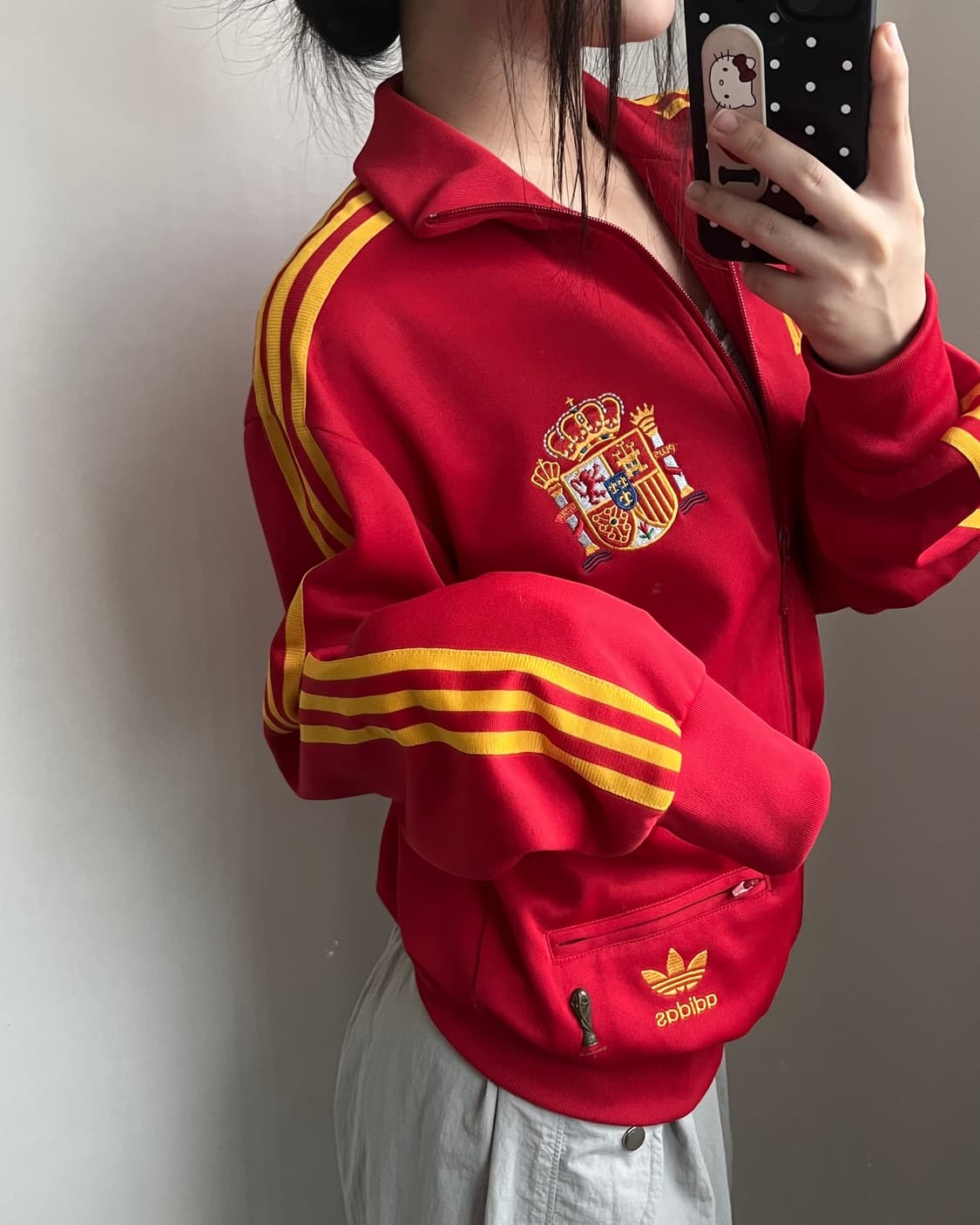 Adidas 아디다스 레드 에스파냐 트랙탑   상품이미지4