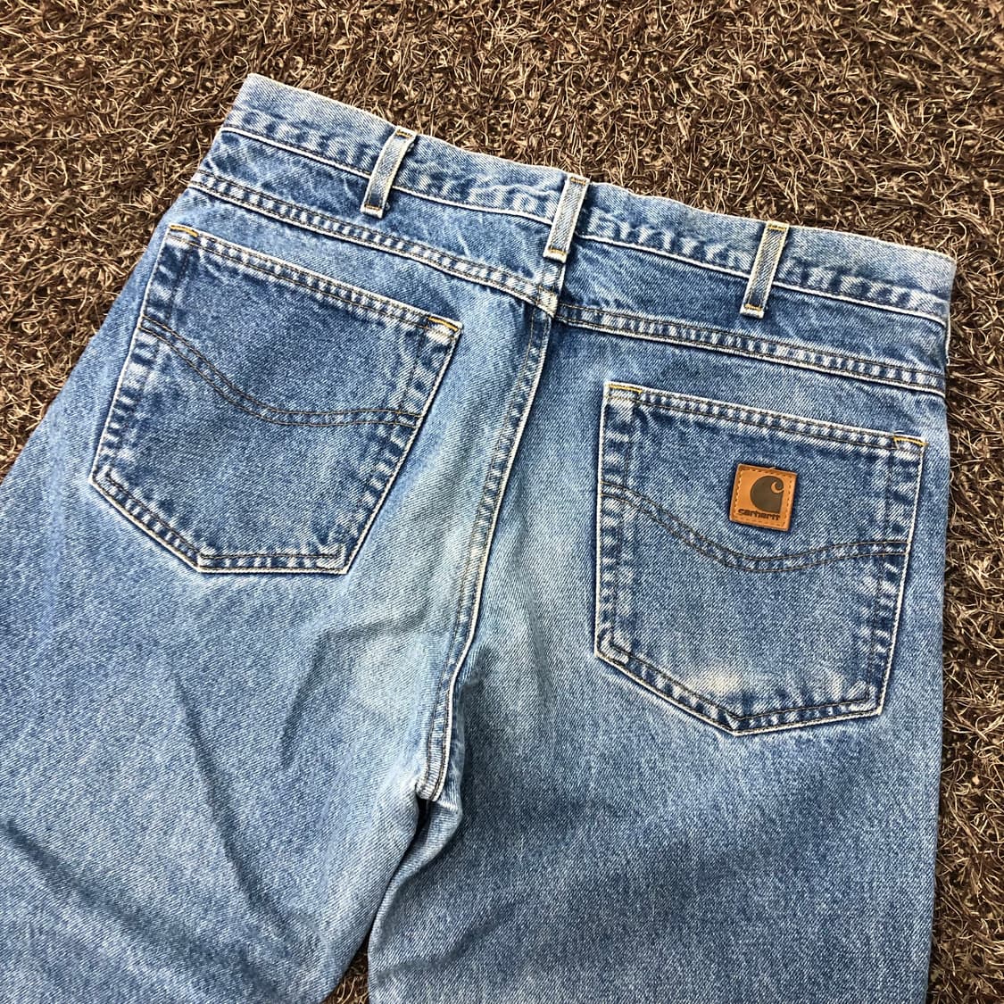 33 칼하트 워싱 데님 팬츠 상품이미지6