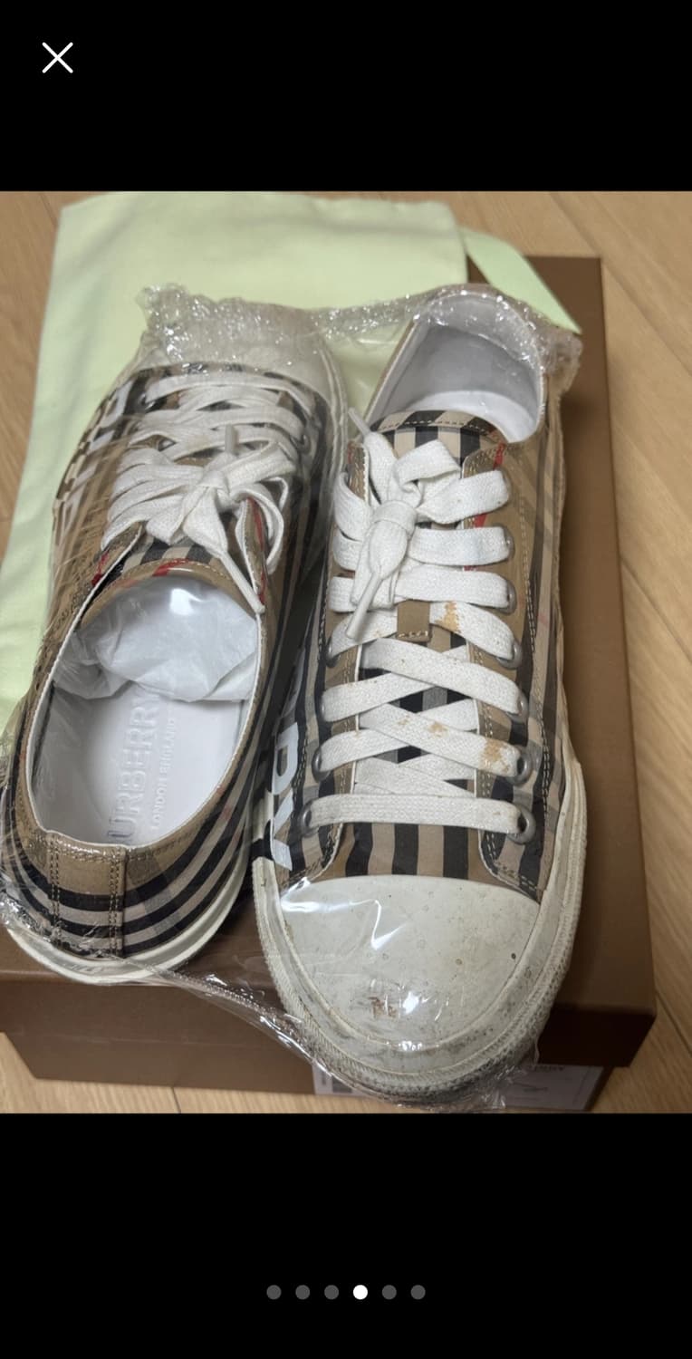 버버리 스니커즈 상품이미지4