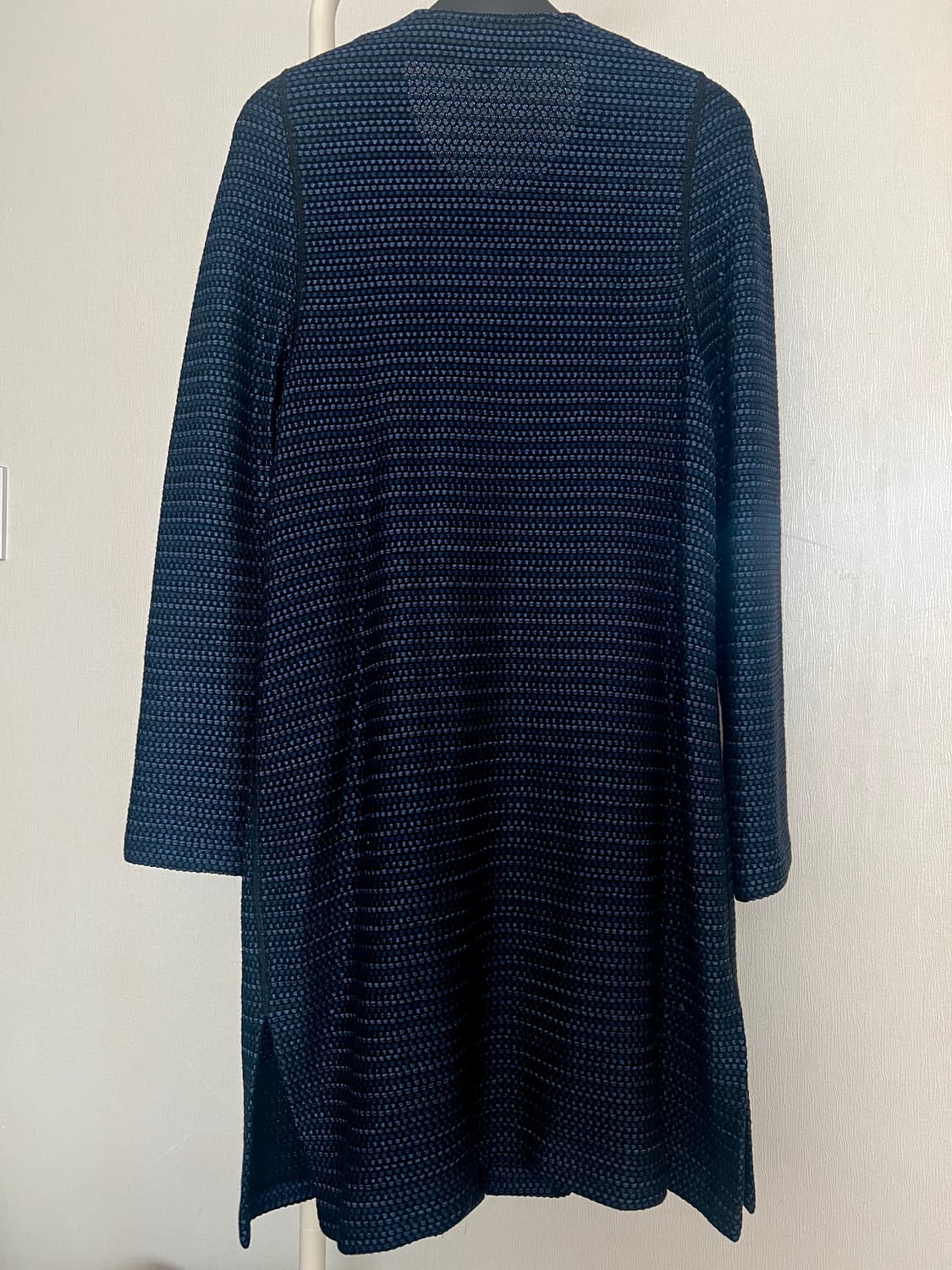 St. John Navy Tweed Long Cardigan / Coat 상품이미지9