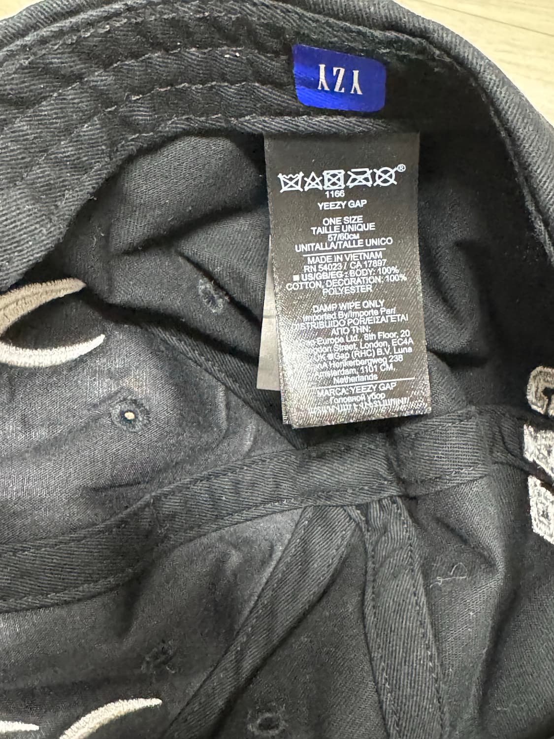 이지 갭 발렌시아가 플레임 볼캡 모자 상품이미지3