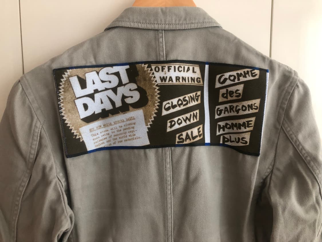 꼼데가르송 옴므 프린팅 자켓 상품이미지4