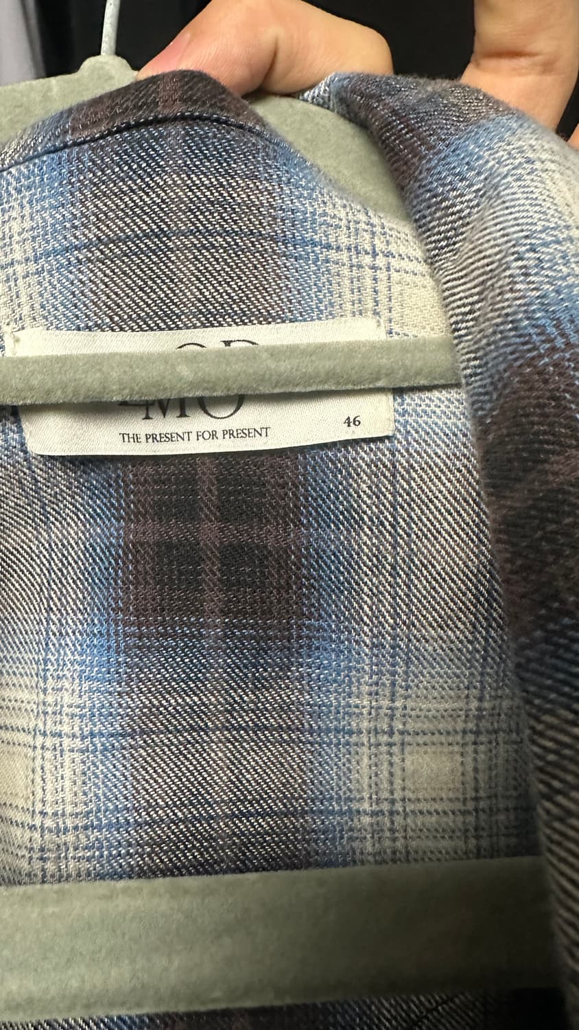 엘무드 웨스턴 체크셔츠 48 m 상품이미지3