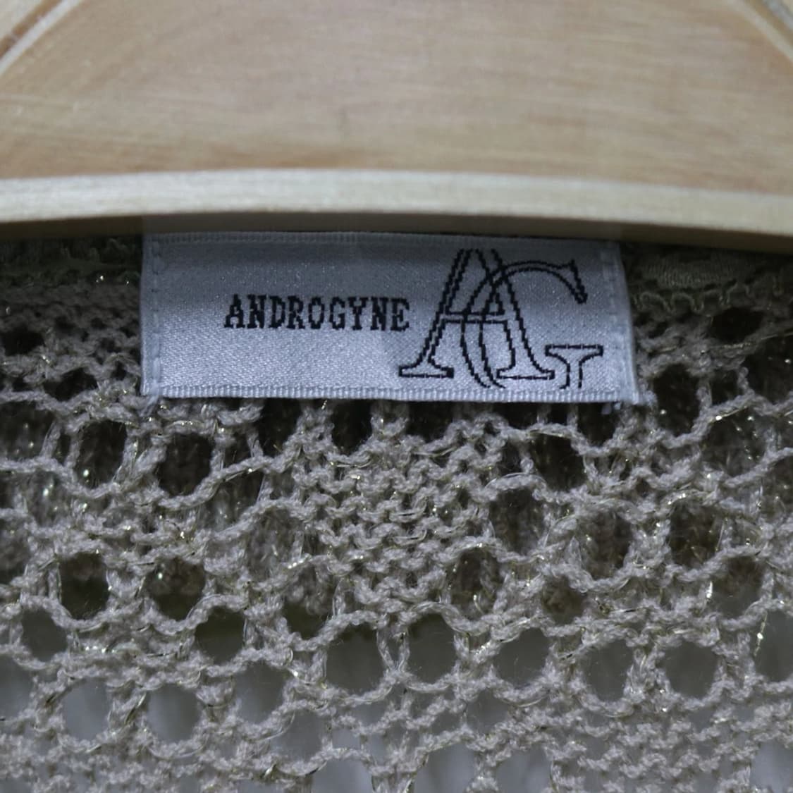 ANDROGYNE  레이스 프릴 가디건 63136 상품이미지5