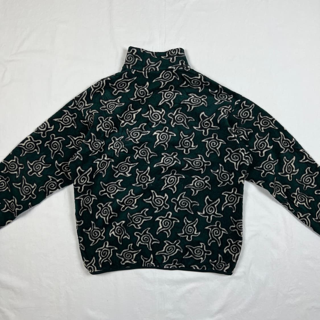 90s 파타고니아 거북이 패턴 신찰라 풀오버 플리스 상품이미지5