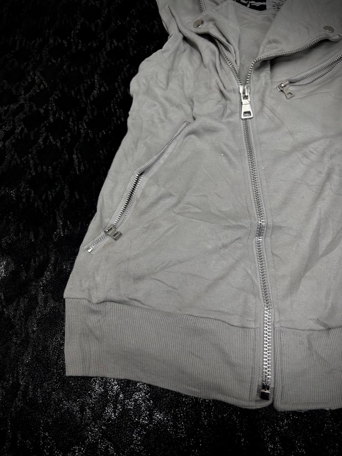 “Quash” 00’s Over Hoodie Print Side zipp 상품이미지2