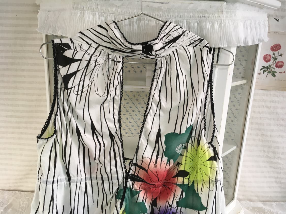 Scolar 오리엔탈 컷아웃 슬리브리스 상품이미지9