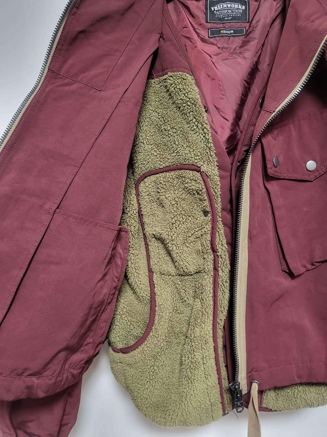 프리즘웍스 스모크 후디드파카  상품이미지3