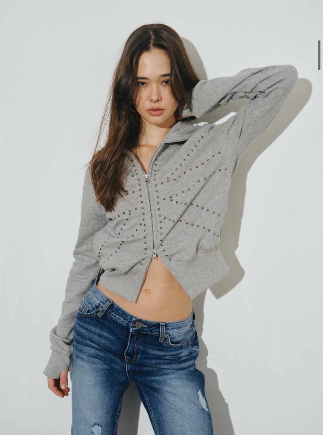 미드나잇무브 후드집업 상품이미지1