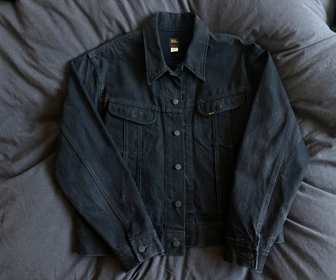 RRL 데님 트러커 재킷 XL 상품이미지1