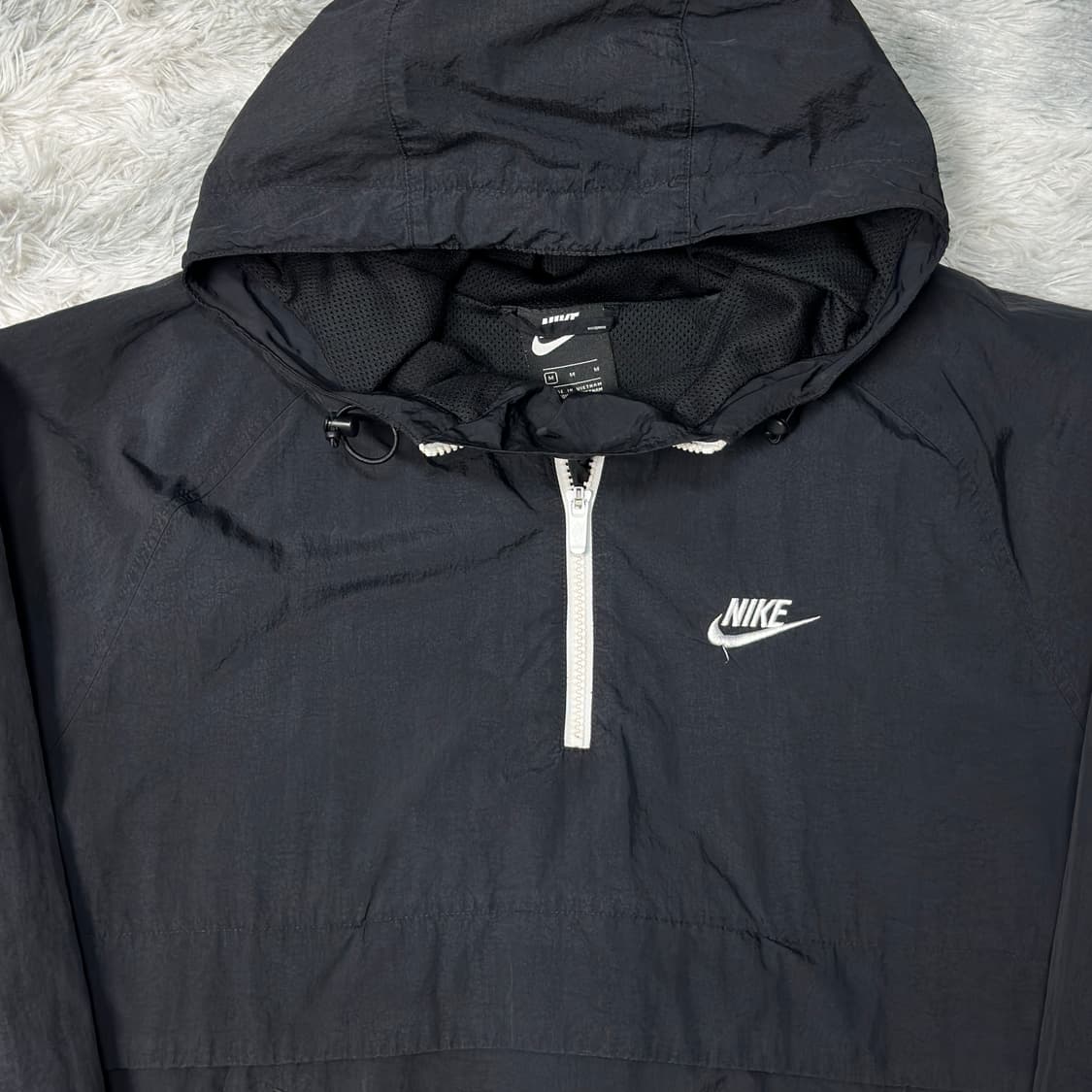 나이키 우븐 후드 아노락 블랙 상품이미지2