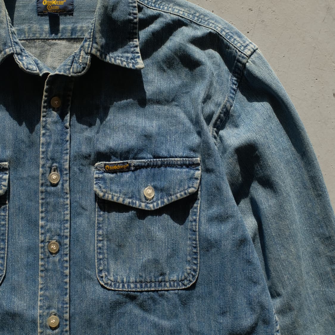 Osh Kosh Denim Double Poket Shirt 상품이미지3