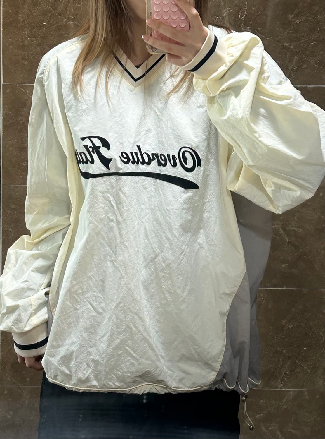 오버듀플레어 아노락 맨투맨 상품이미지2