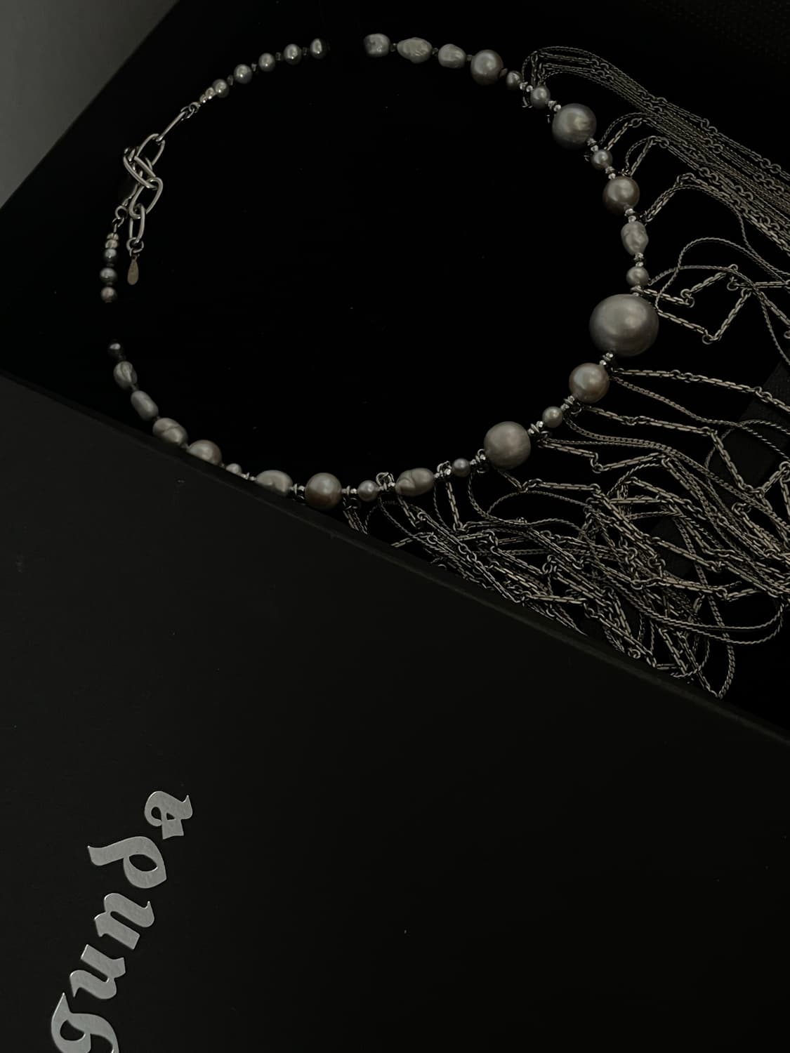 gunda<ガンダ>DIGITAL NECKLACE/C [デジタル ネックレス 상품이미지2