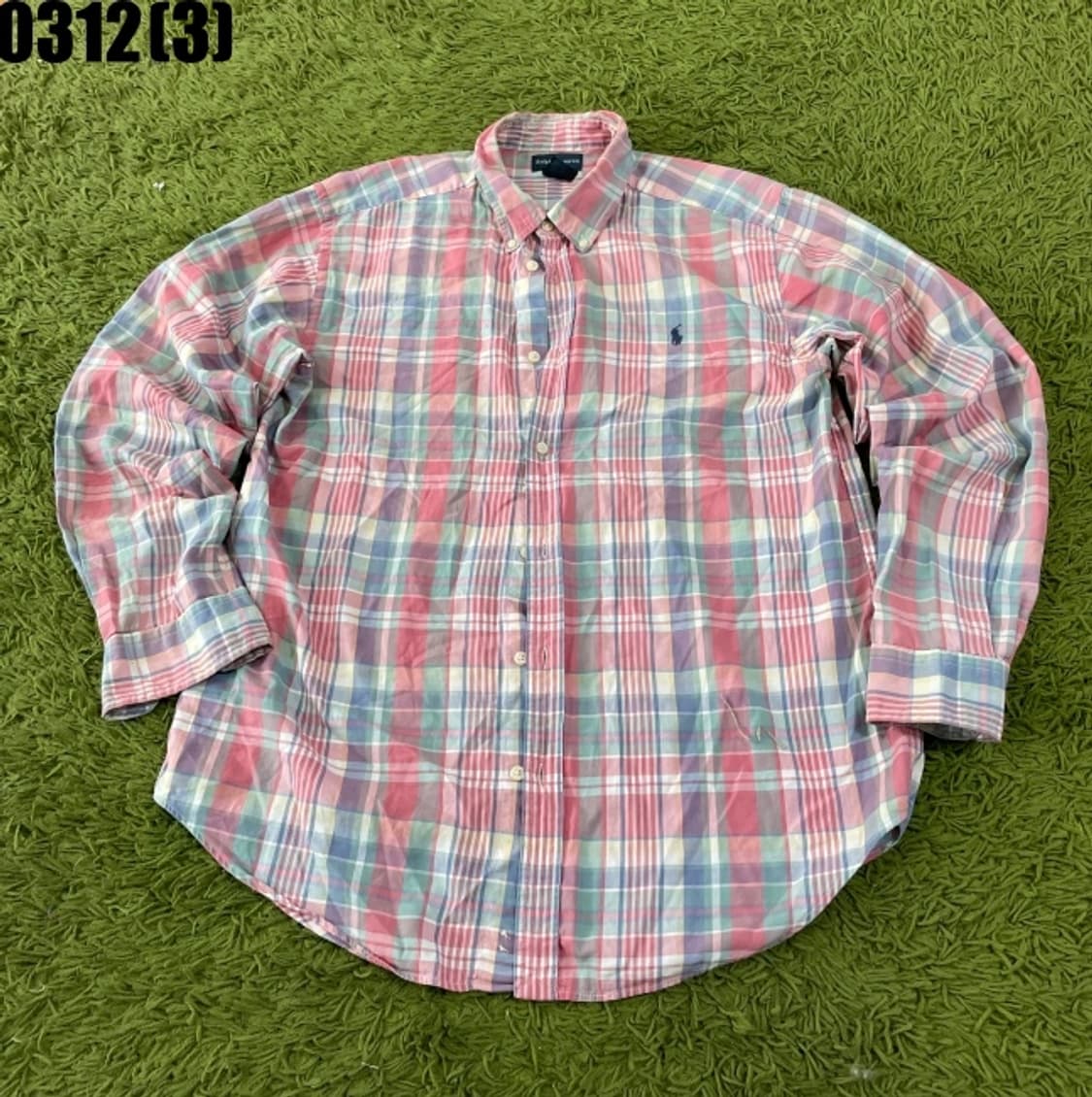 랄프로렌 체크 긴팔셔츠 상품이미지1