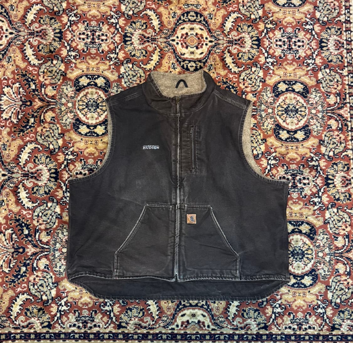 빈티지 칼하트 쉐르파 브라운 베스트 "xxxl" (521) 상품이미지3