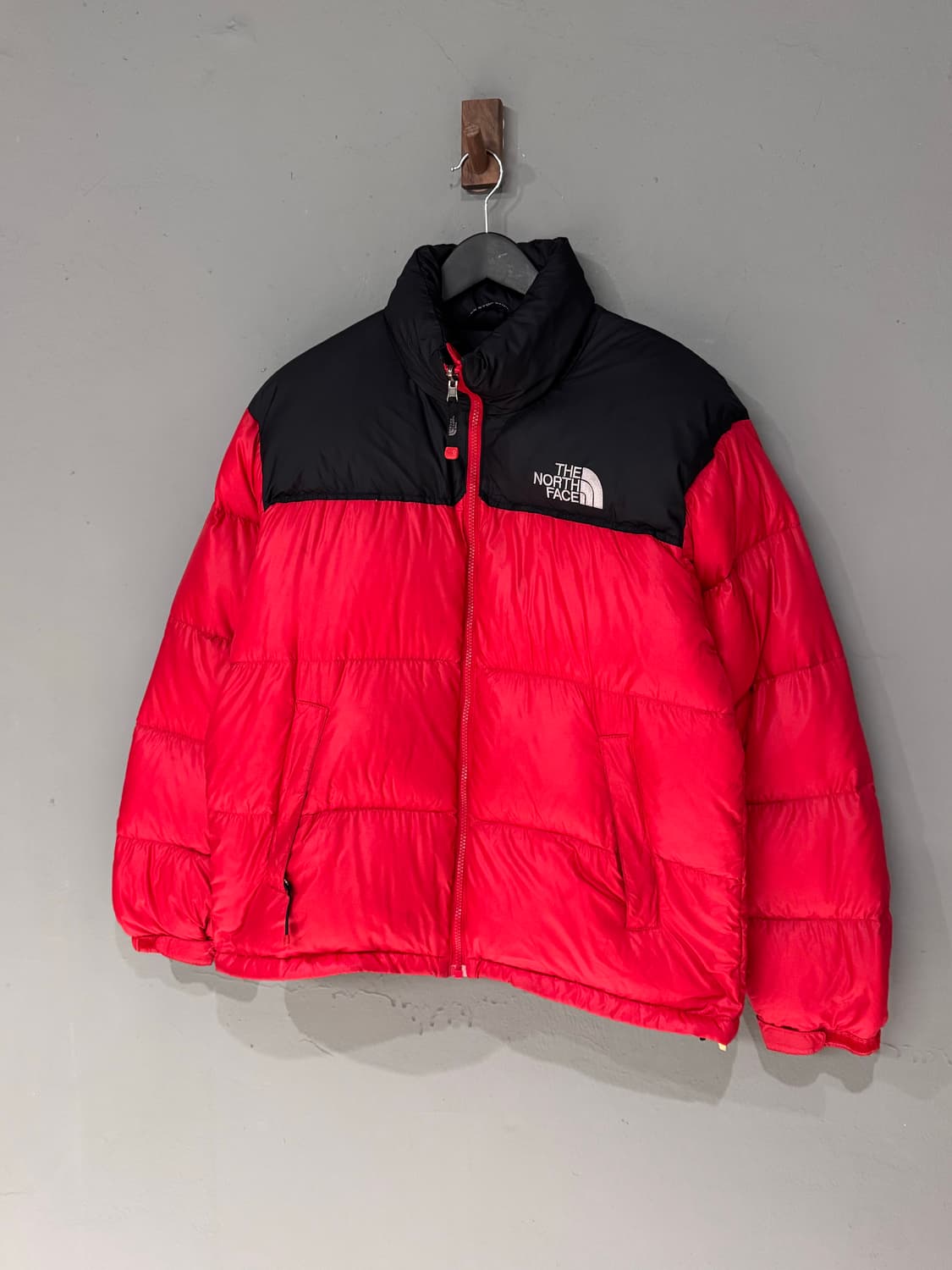 노스페이스 700 레드 눕시 다운 패딩 자켓  상품이미지2