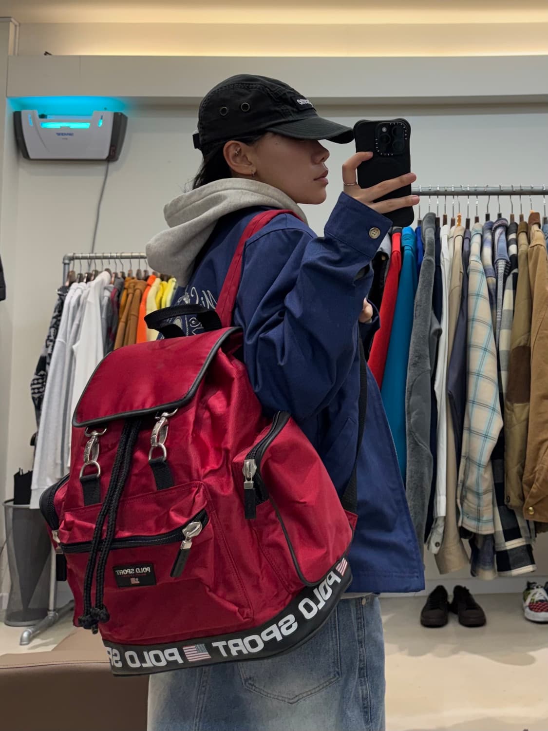 폴로 랄프로렌 스포츠 플랩 백팩 상품이미지8