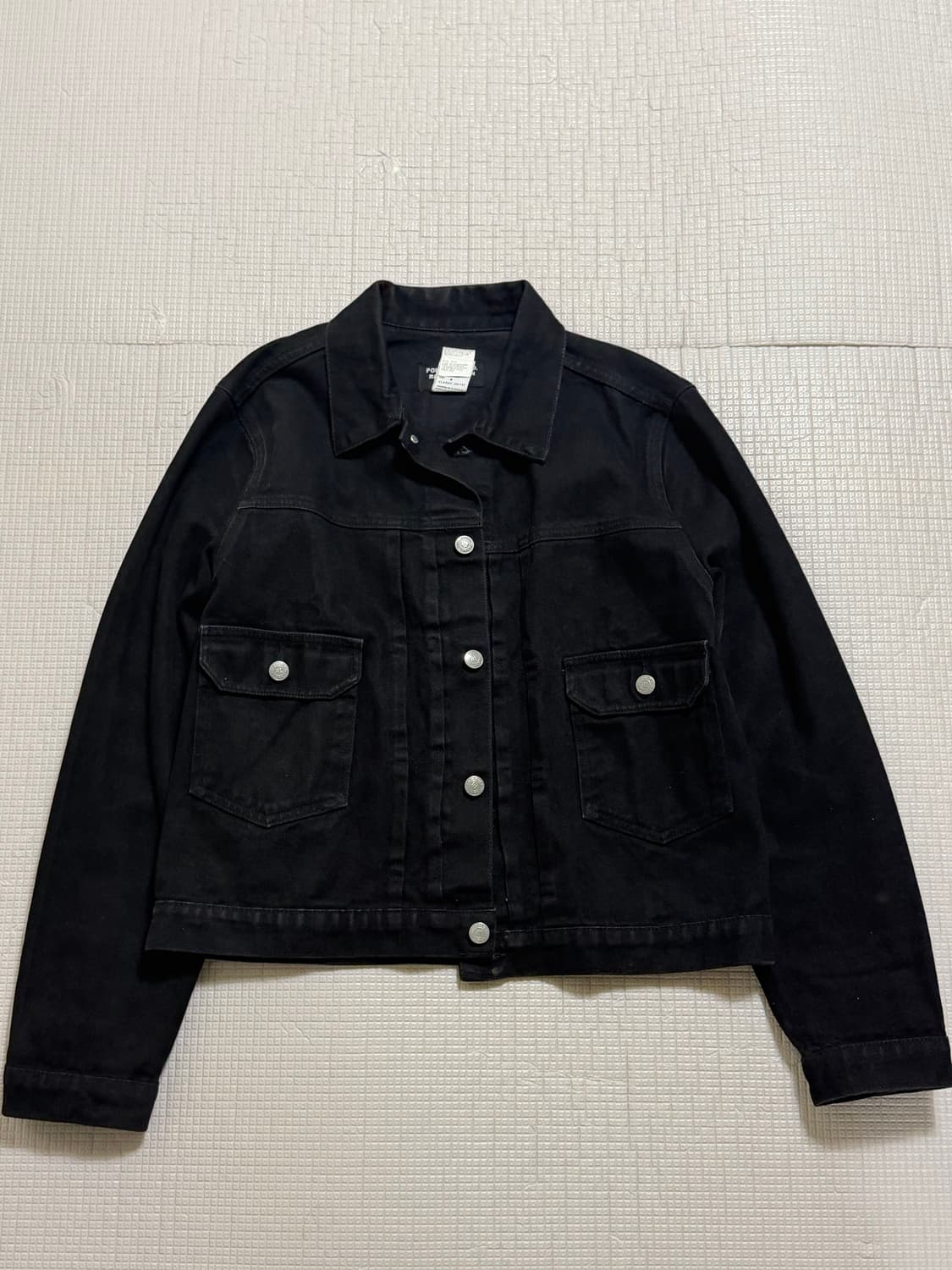 폴로 진스 2세대 블랙 데님 트러커 자켓 M 상품이미지1