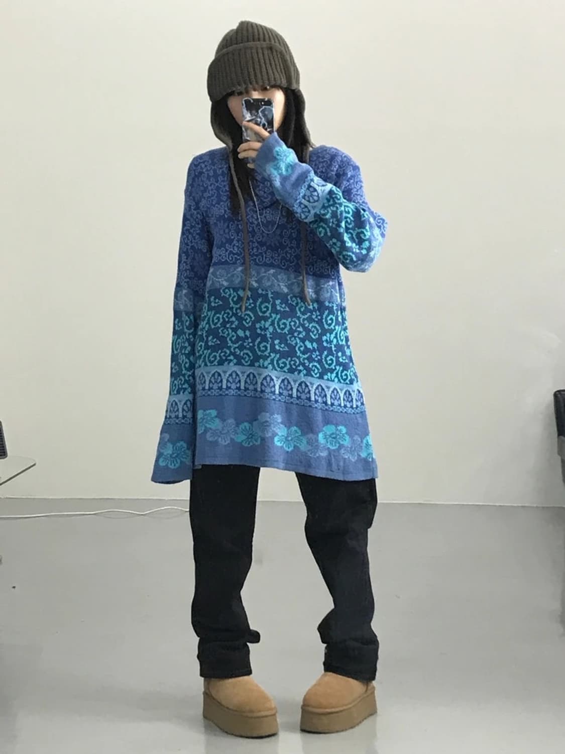 OILILY Italy Pattern Jacquard Knit 상품이미지1