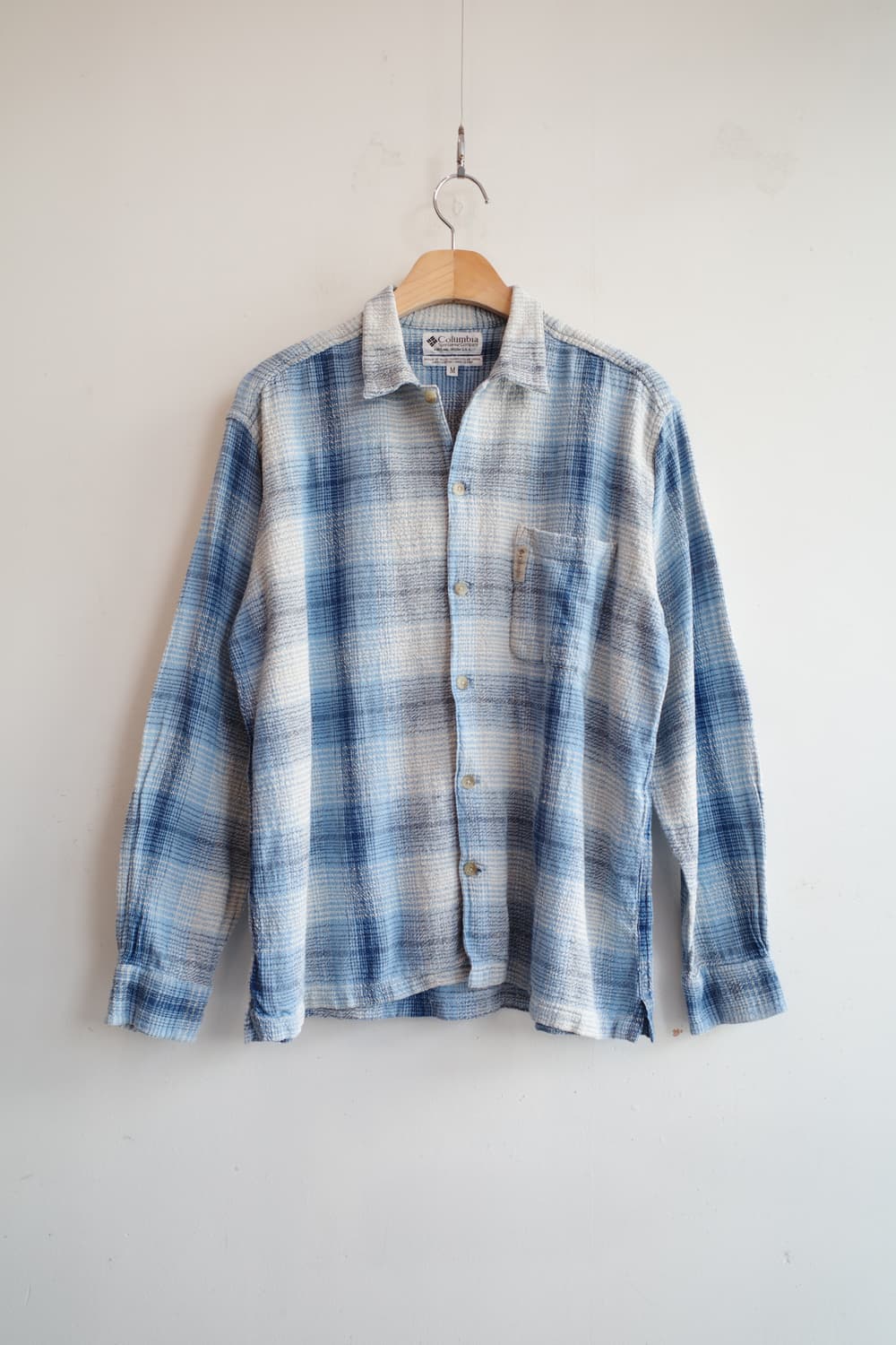 Columbia 콜럼비아 체크패턴 셔츠 (MADE IN INDIA) 상품이미지1