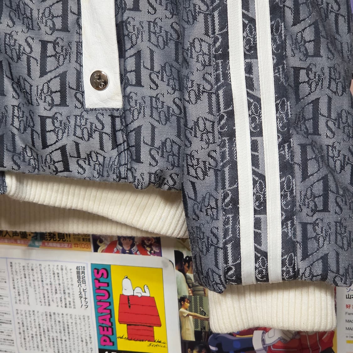 에고이스트 모노그램 갸루 퍼 후드 패딩 점퍼 상품이미지6