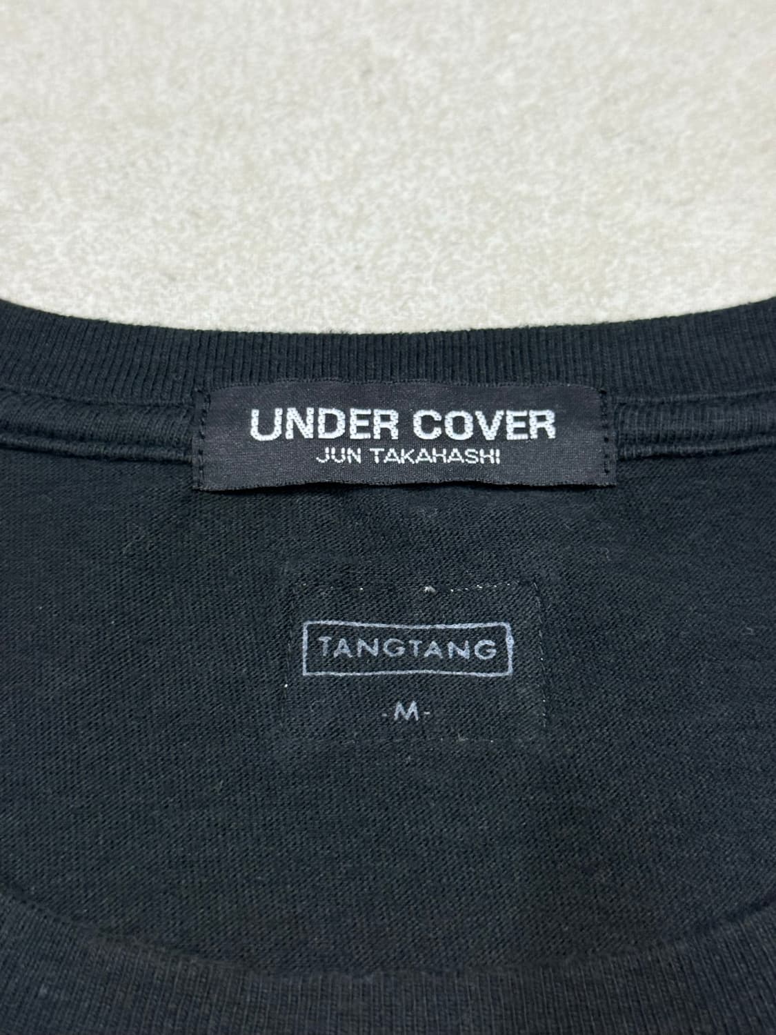 2021 언더커버 x tang tang 우리는 언더커버키즈 반팔 티셔츠 상품이미지2