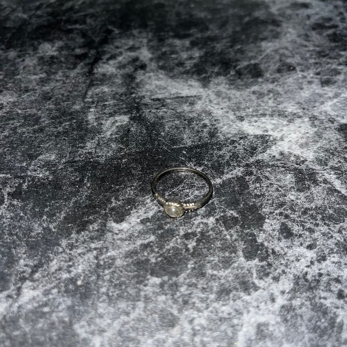 [925silver] 래브라도라이트 문양 실버 링 상품이미지8