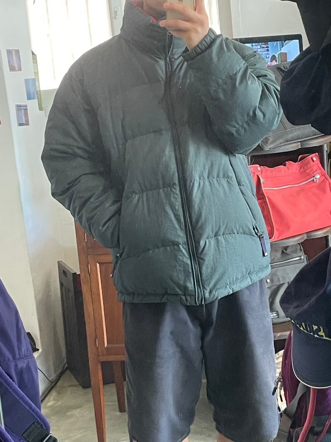 90년대 NAUTICA 노티카 올드스쿨 리버시블 패딩 L 상품이미지7