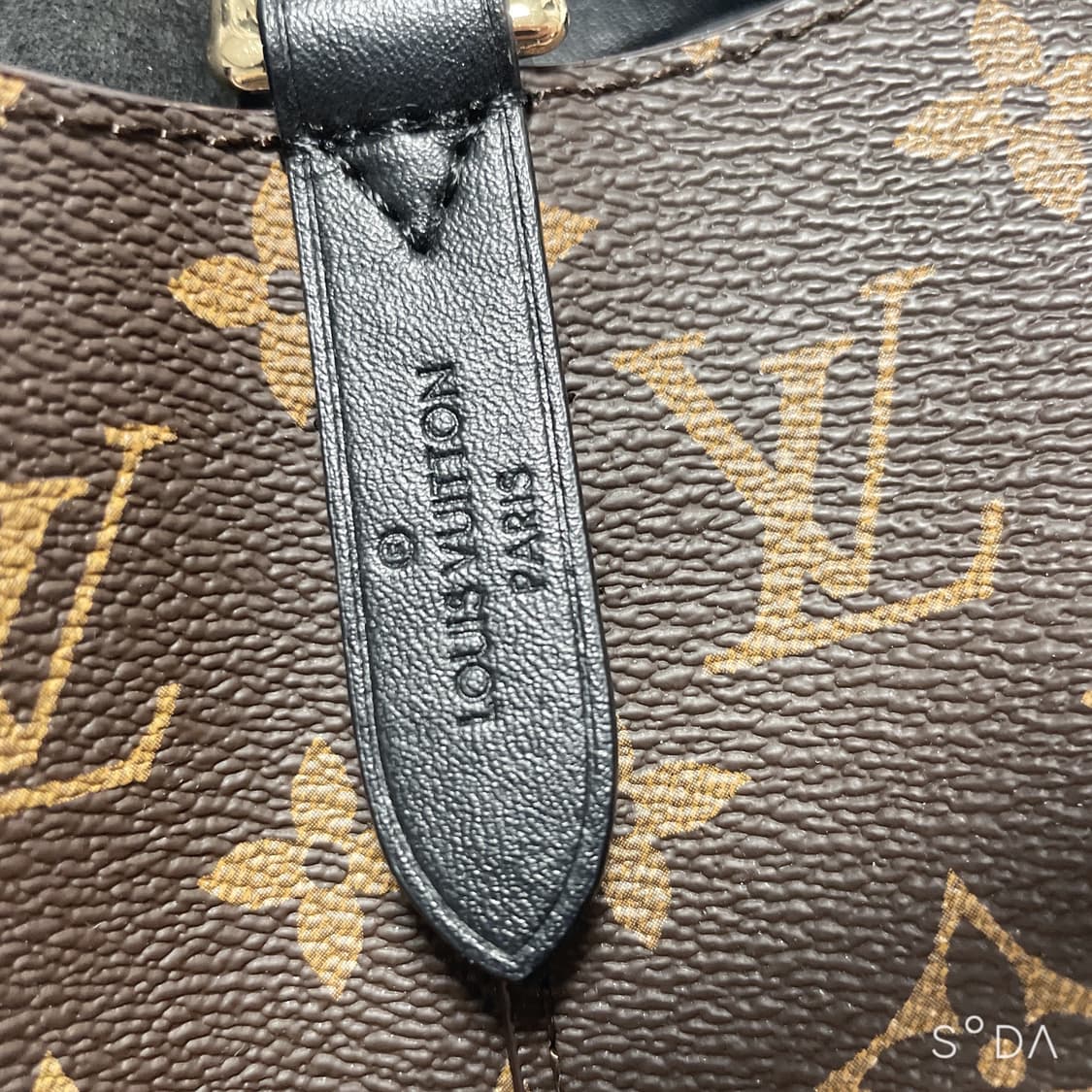 네오노에 모노그램 블랙 버킷백 상품이미지3