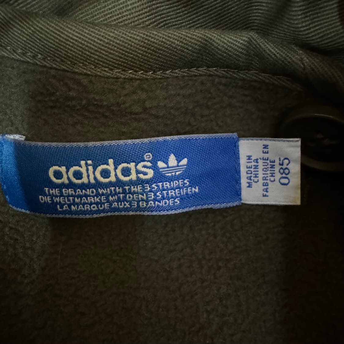 아디다스 야상 모피 후드 자켓 상품이미지5