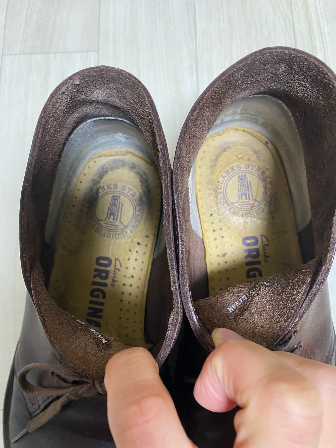 [245] 클락스 데저트 처카 부츠 브라운 가죽 상품이미지5