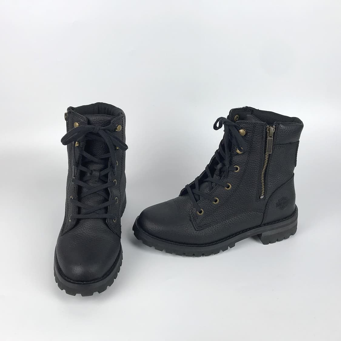 할리데이비슨 놀라나 6인치 가죽 부츠 여성UK6 245-250 상품이미지1