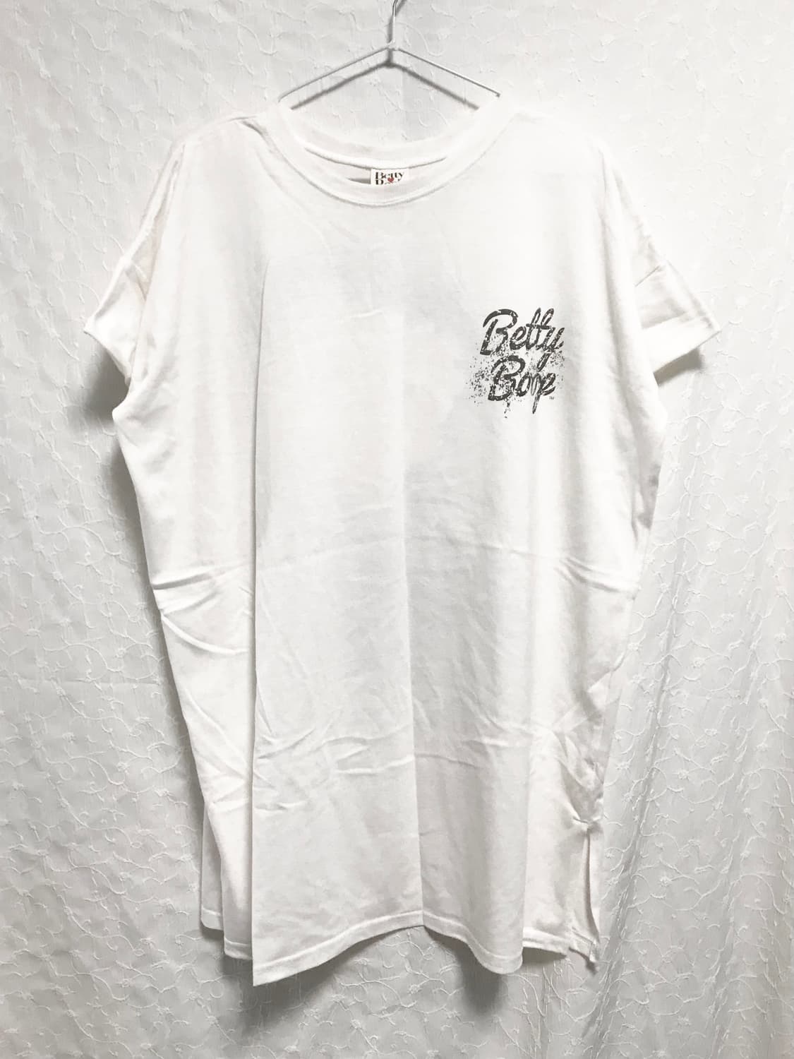 빈티지 00s y2k 베티붑 롱 반팔 티셔츠 탑 상품이미지2