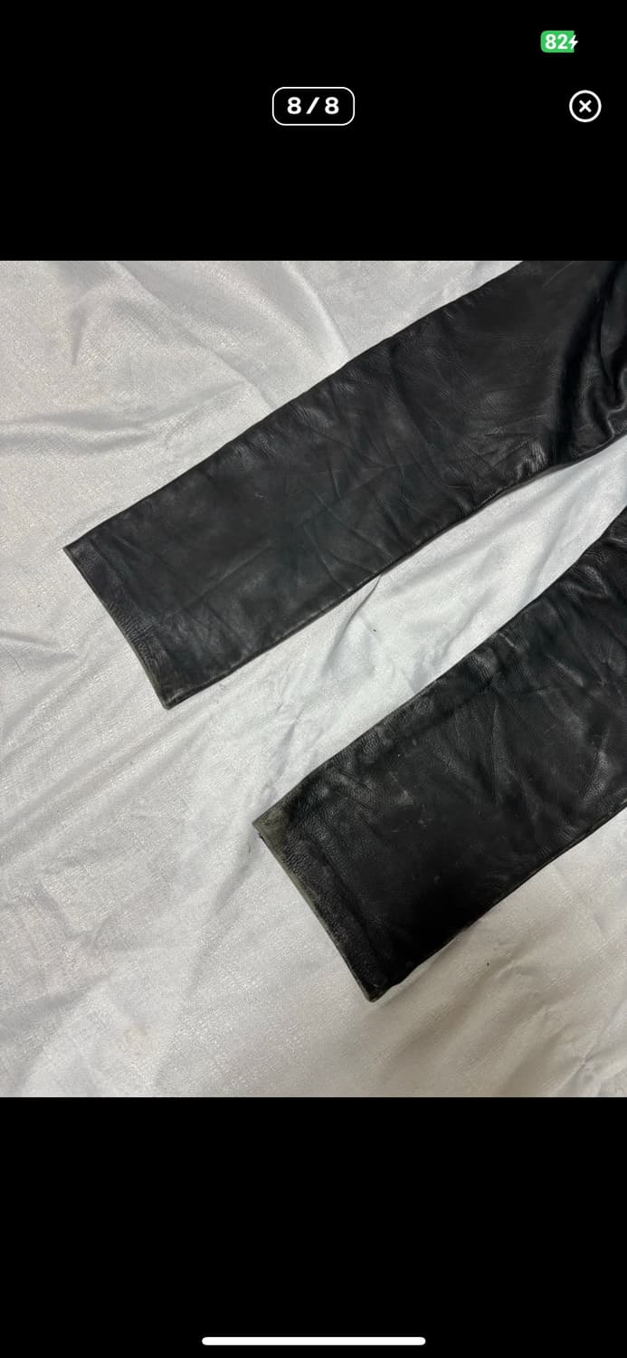 섹시 바이커 가죽 팬츠 상품이미지5