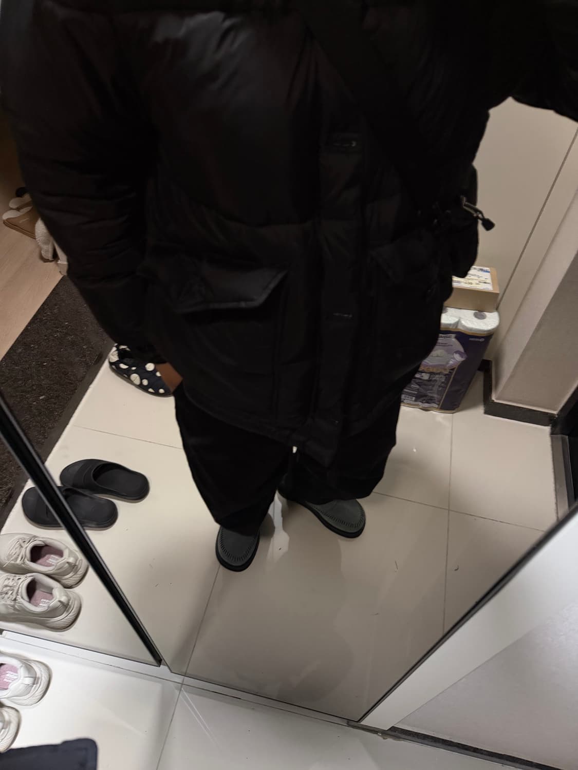 로맨틱무브 크로코 윈터슈즈 판매합니다. 상품이미지3