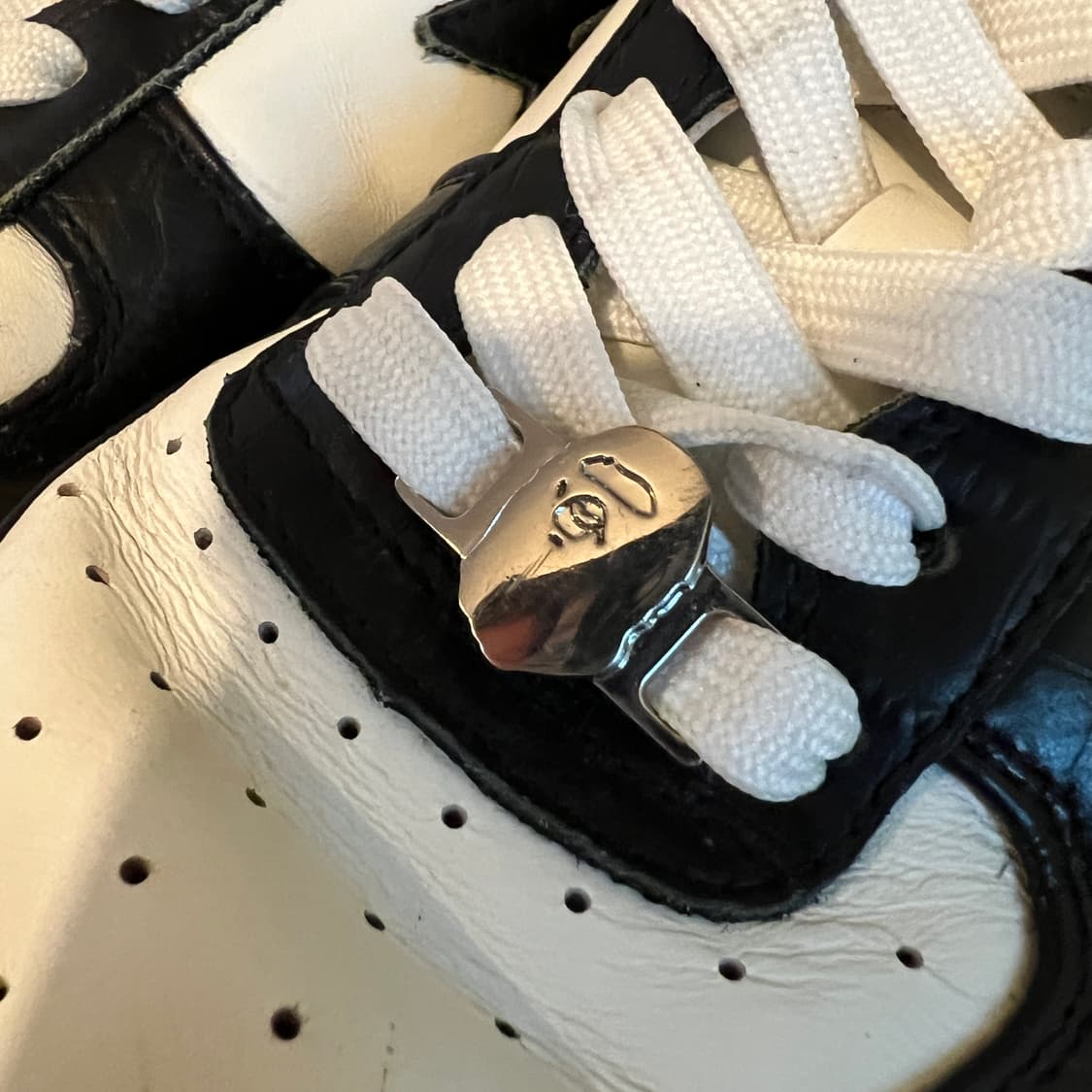 베이프 스타 #3 블랙 화이트(BAPE Sta #3 Black White 상품이미지6