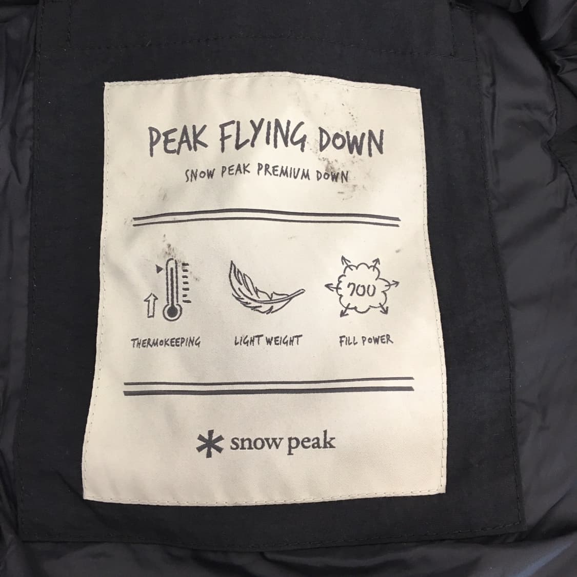 스노우피크 랜드경량 다운패딩 105 24년형  상품이미지8