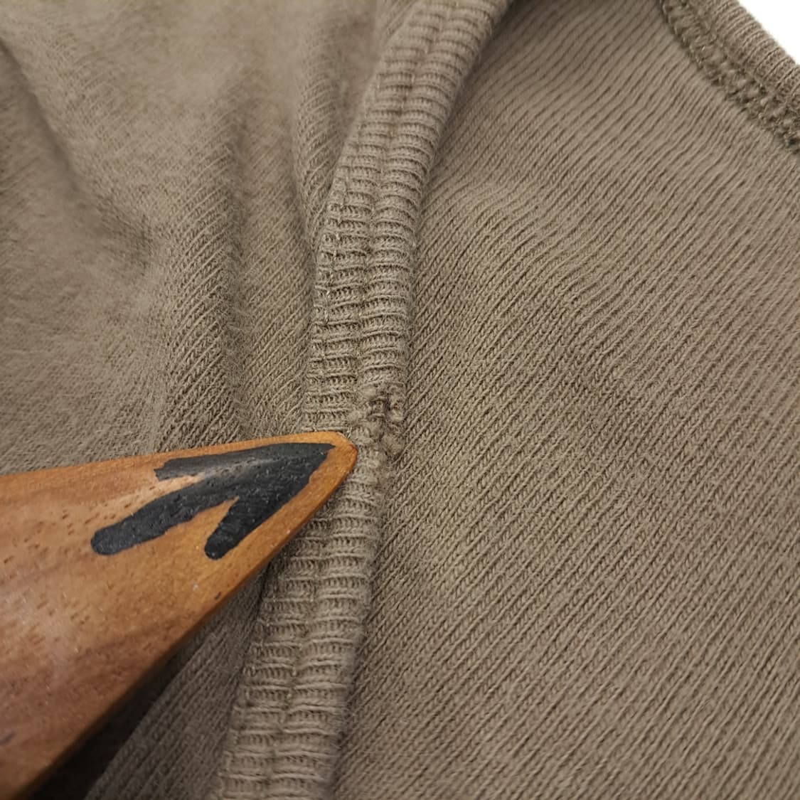 CL564 M 할리데이비슨 00s  미국판 브라운 브이넥 티셔츠 상품이미지3