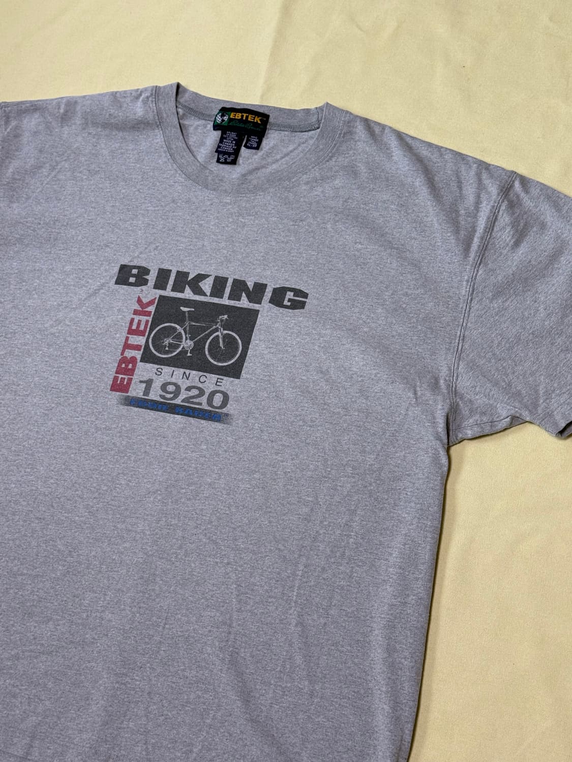 EBTEK(에디바우어) 바이킹 그래픽 티셔츠 90s 상품이미지4