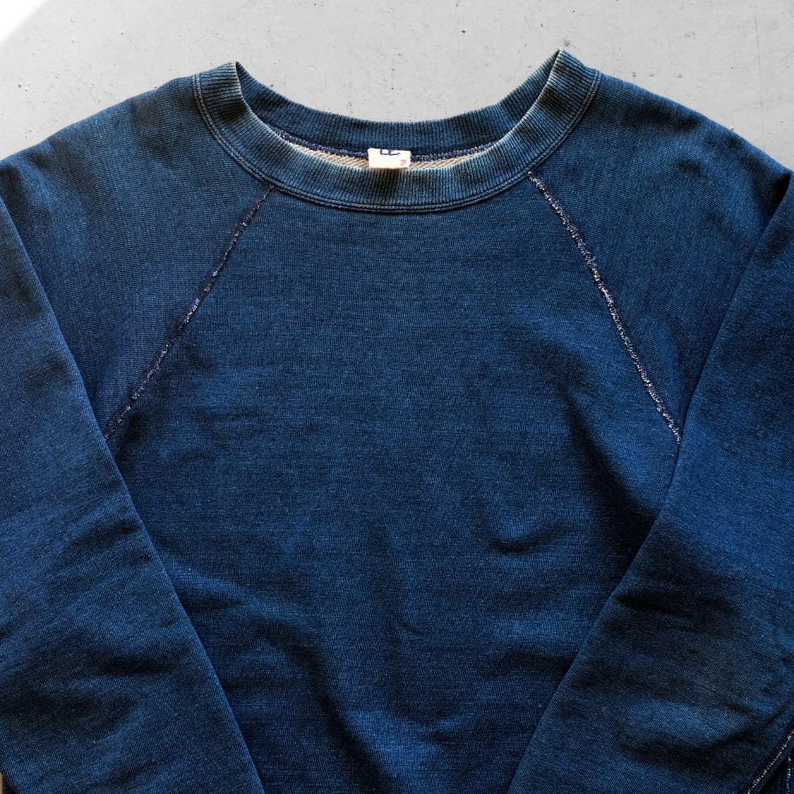 Made In JAPAN 45RPM Indigo Sweat Shirt 상품이미지3