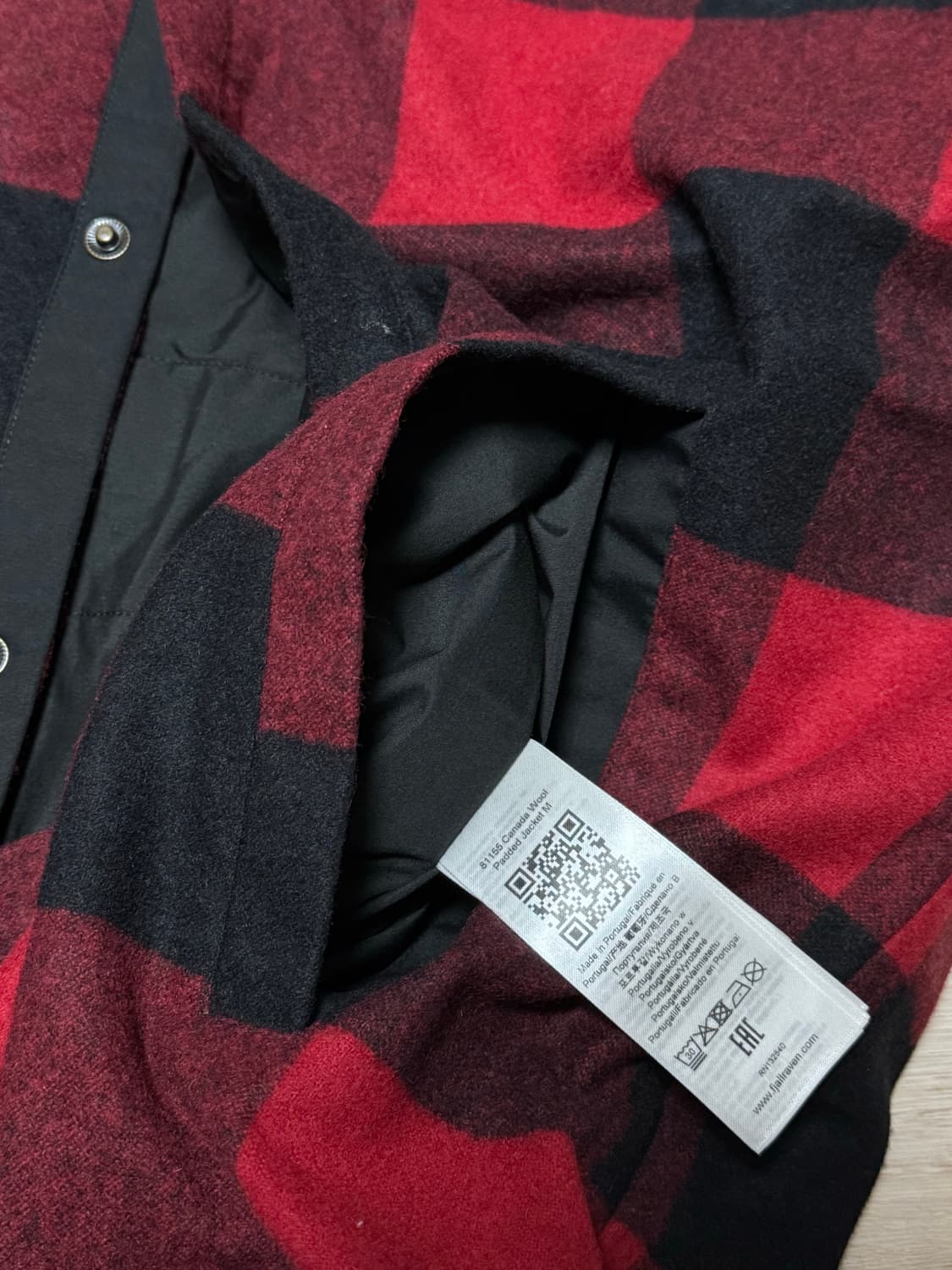 피엘라벤 캐나다 울 패디드 자켓 xl 상품이미지4