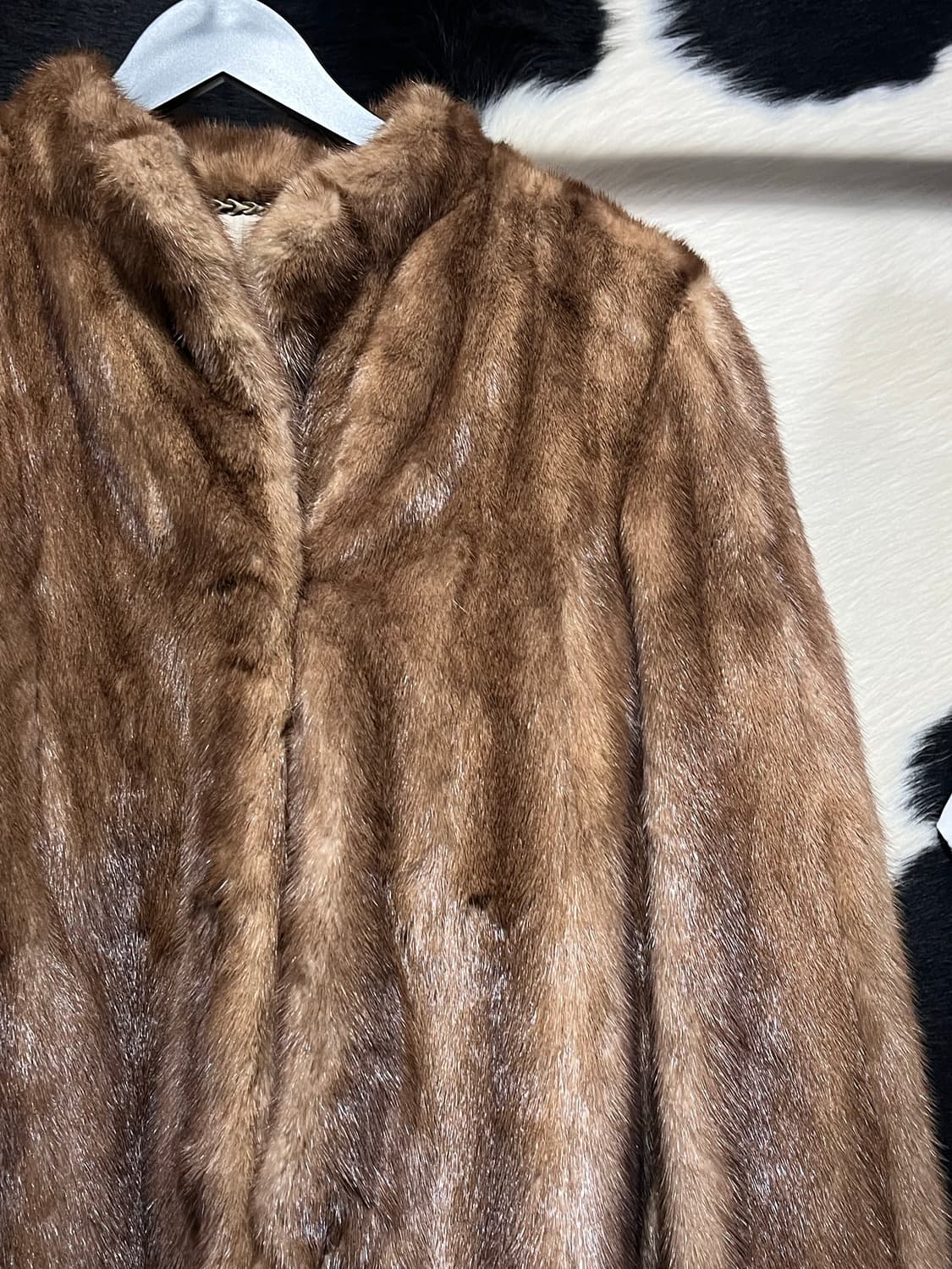 브라운 퍼자켓 상품이미지4