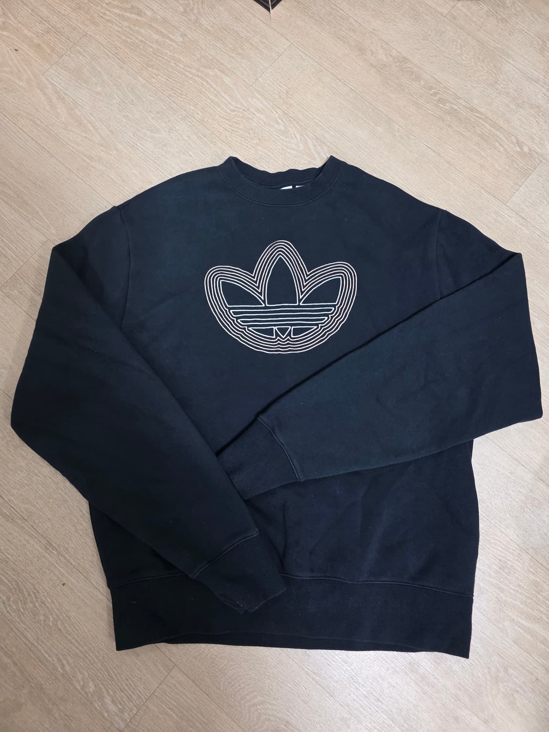 아디다스 트레포일 자수 맨투맨 L 상품이미지1