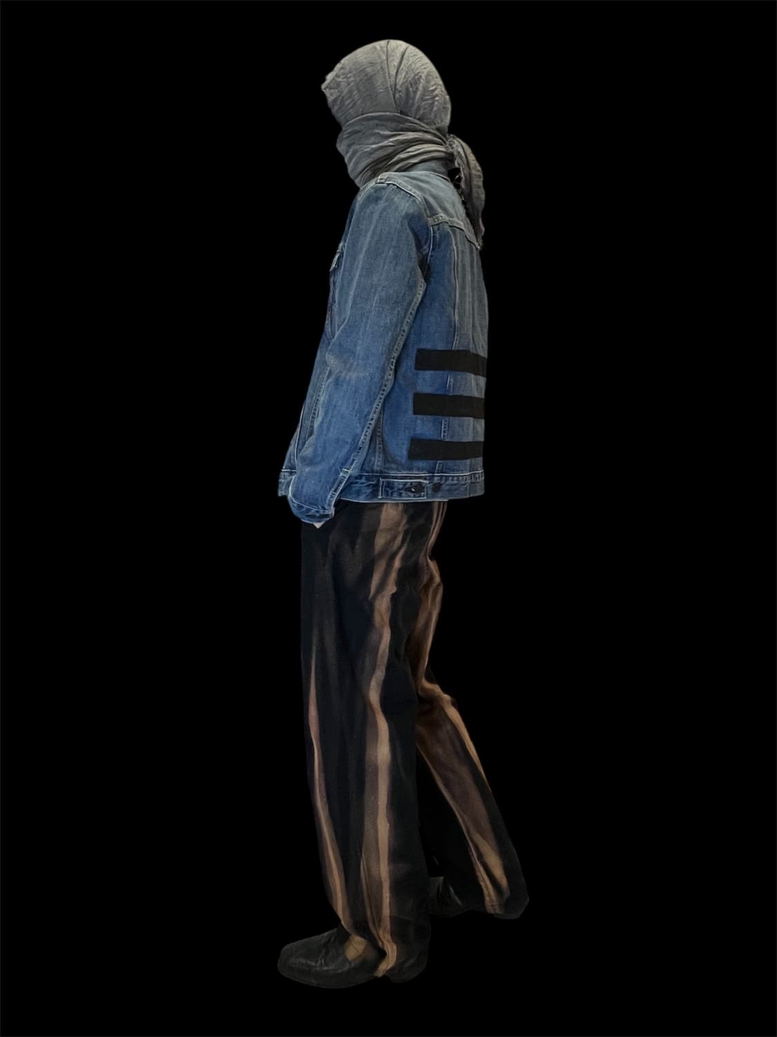 [M] 리바이스 X 아카이브 오마쥬 인디고 블루 데님 트러커 자켓 상품이미지4