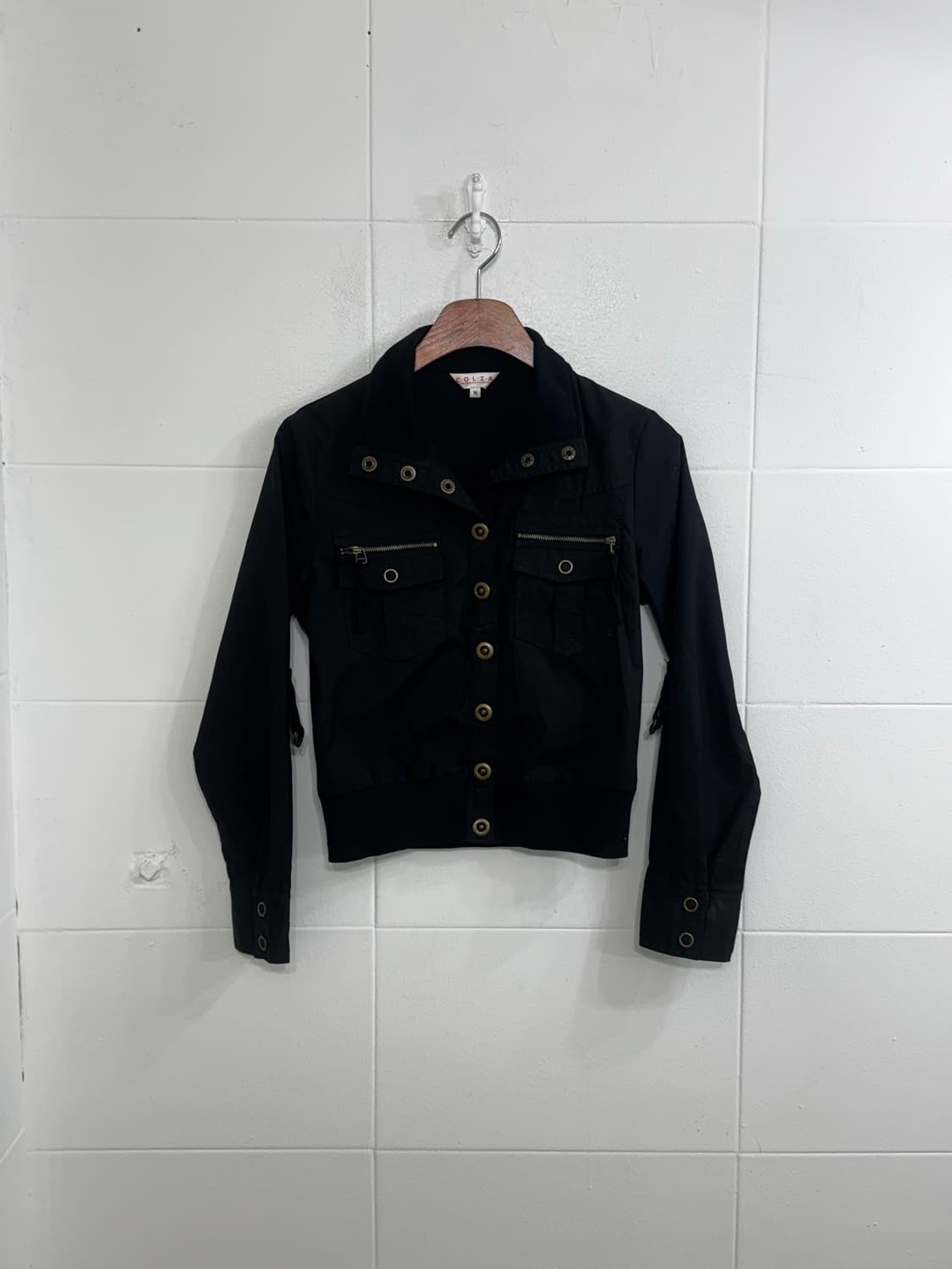 무채색 갸루 레오파드 오링 코르셋 코디세트  상품이미지5